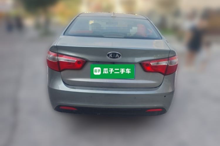 Used Kia K2 2011 Sedan 1.4L Manual Transmission GLS Rear