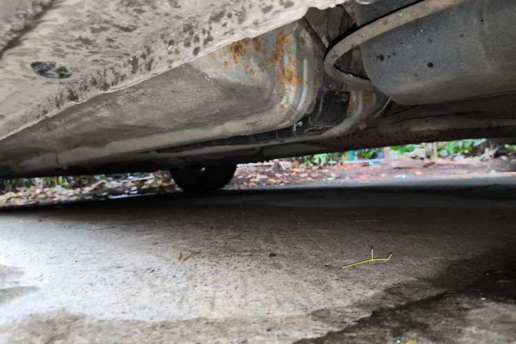 Used Kia K2 2011 Sedan 1.6L Automatic Transmission Premium Chassis Rear Left