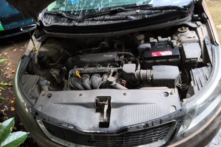Used Kia K2 2011 Sedan 1.6L Automatic Transmission Premium Engine Bay