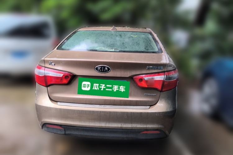 Used Kia K2 2011 Sedan 1.6L Automatic Transmission Premium Rear