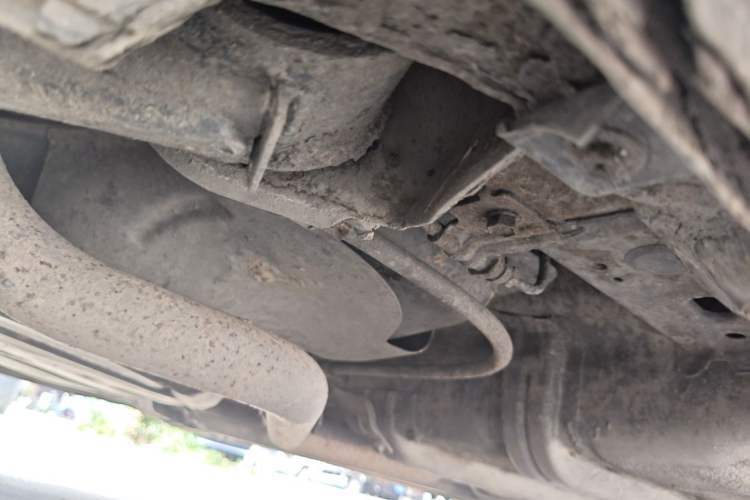 Used Kia K2 2011 Sedan 1.6L Automatic Transmission Premium Chassis Rear Right