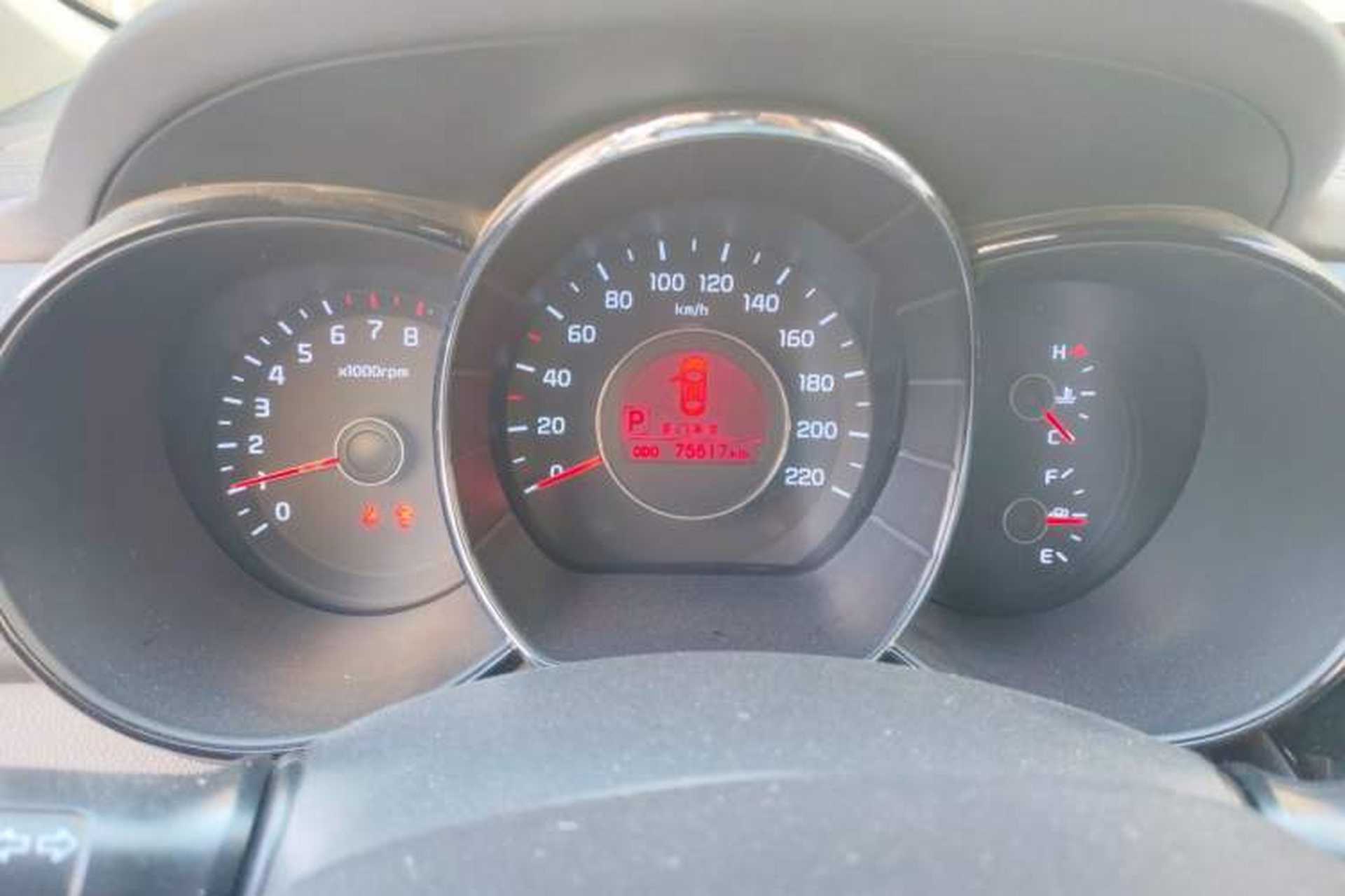 Used Kia K2 2011 Sedan 1.6L Automatic Transmission Premium Instrument Cluster