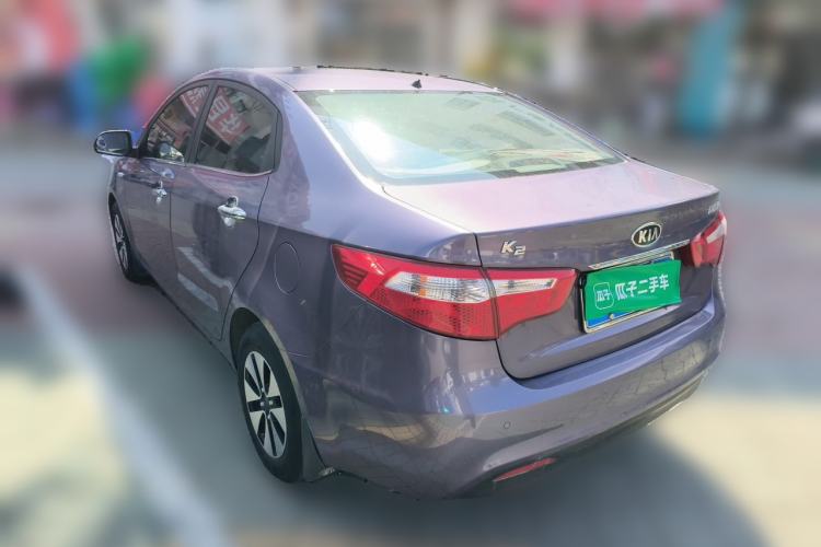 Used Kia K2 2011 Sedan 1.4L Automatic GLS Rear Left 45 Deg