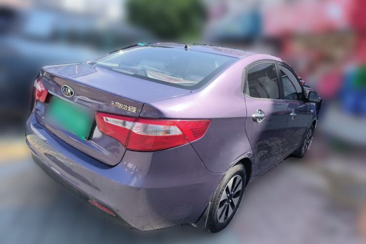 Used Kia K2 2011 Sedan 1.4L Automatic GLS Rear Right 45 Deg