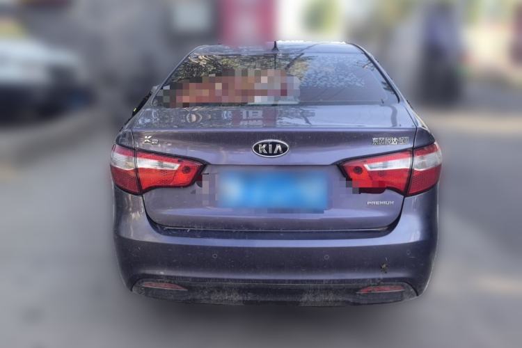 Used Kia K2 2011 Sedan 1.6L Automatic Transmission Premium Rear