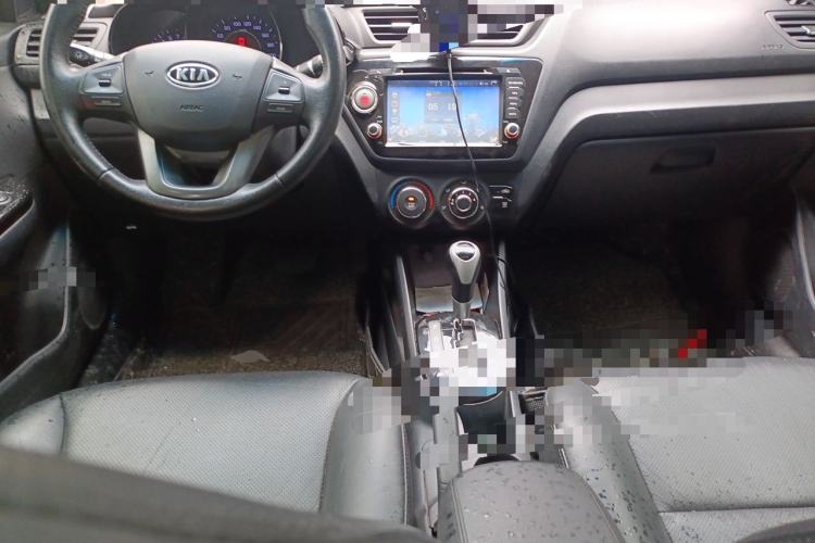 Used Kia K2 2011 Sedan 1.6L Automatic Transmission Premium Center Console