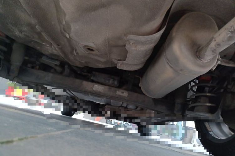 Used Kia K2 2011 Sedan 1.6L Automatic Transmission Premium Chassis Rear
