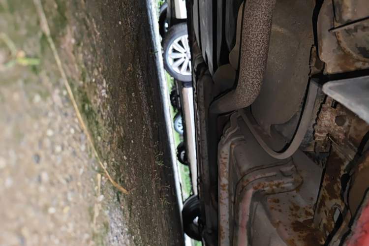 Used Kia K2 2011 Sedan 1.6L Automatic Transmission Premium Chassis Rear Right
