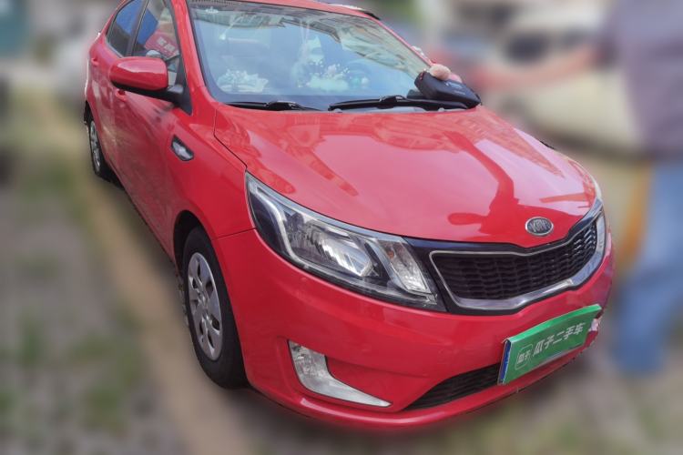 Used Kia K2 2011 Sedan 1.4L Automatic GLS Front Right 45 Deg