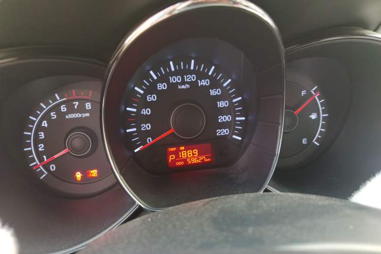 Used Kia K2 2011 Sedan 1.4L Automatic GLS Instrument Cluster