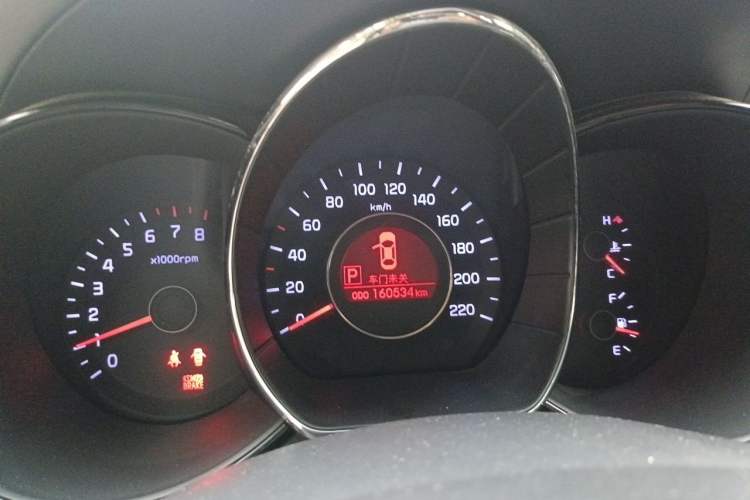Used Kia K2 2011 Sedan 1.6L Automatic Transmission Premium Instrument Cluster