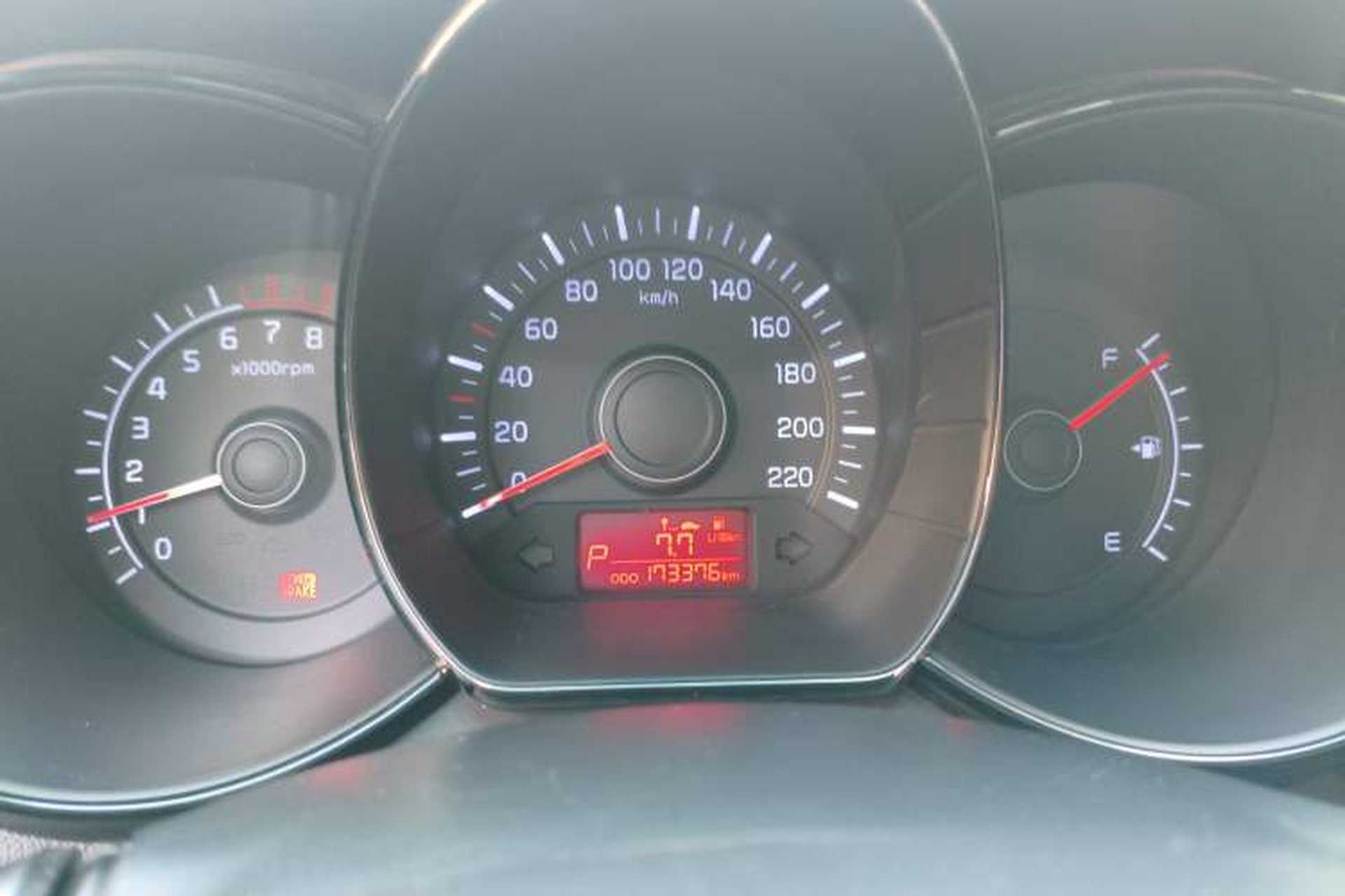 Used Kia K2 2011 Sedan 1.4L Automatic GLS Instrument Cluster