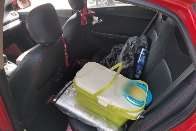Used Kia K2 2011 Sedan 1.4L Automatic Top-Trim Left Rear Seat