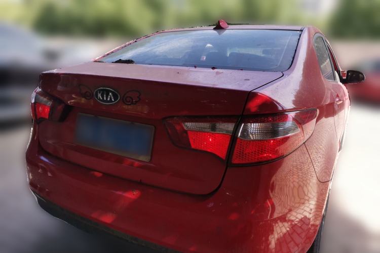 Used Kia K2 2011 Sedan 1.4L Automatic Top-Trim Rear