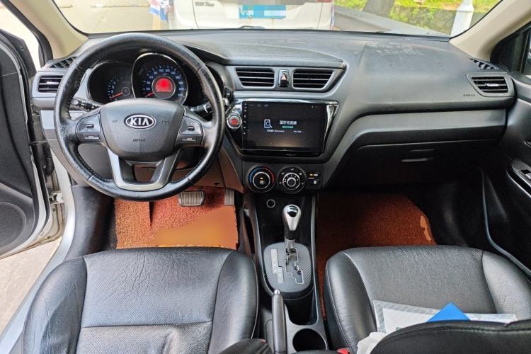 Used Kia K2 2011 Sedan 1.6L Automatic Transmission Premium Center Console