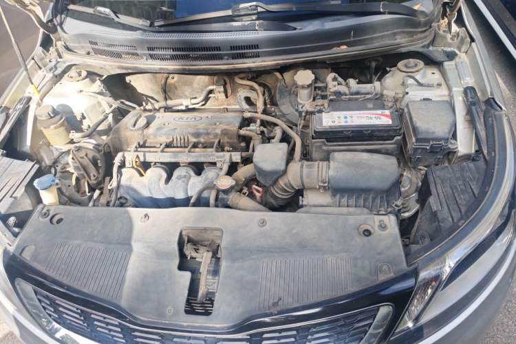 Used Kia K2 2011 Sedan 1.6L Automatic Transmission Premium Engine Bay