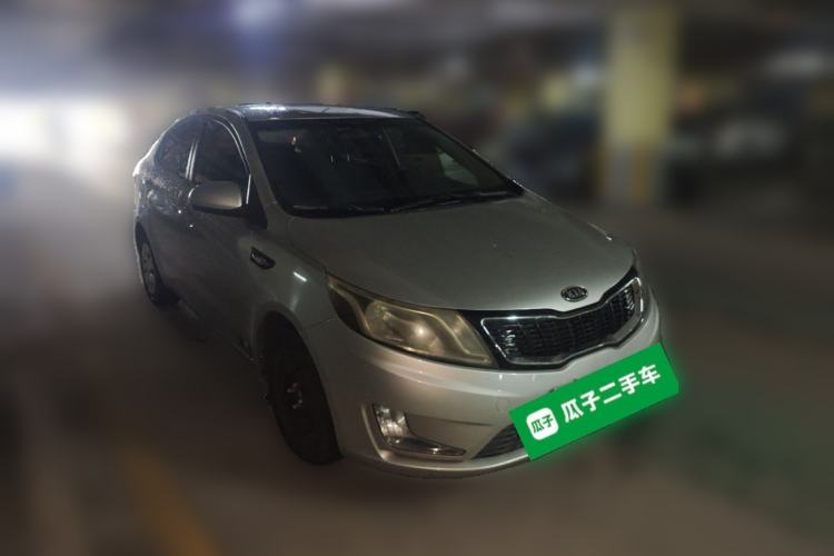 Used Kia K2 2011 Sedan 1.4L Automatic GLS Front Right 45 Deg