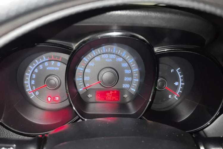 Used Kia K2 2011 Sedan 1.4L Automatic GLS Instrument Cluster