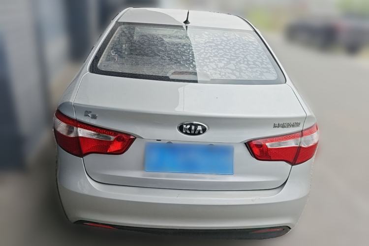 Used Kia K2 2011 Sedan 1.4L Automatic GLS Rear