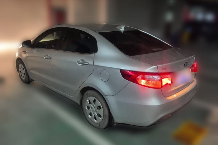 Used Kia K2 2011 Sedan 1.4L Automatic GLS Rear Left 45 Deg