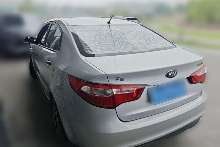 Used Kia K2 2011 Sedan 1.4L Automatic GLS Rear Left 45 Deg