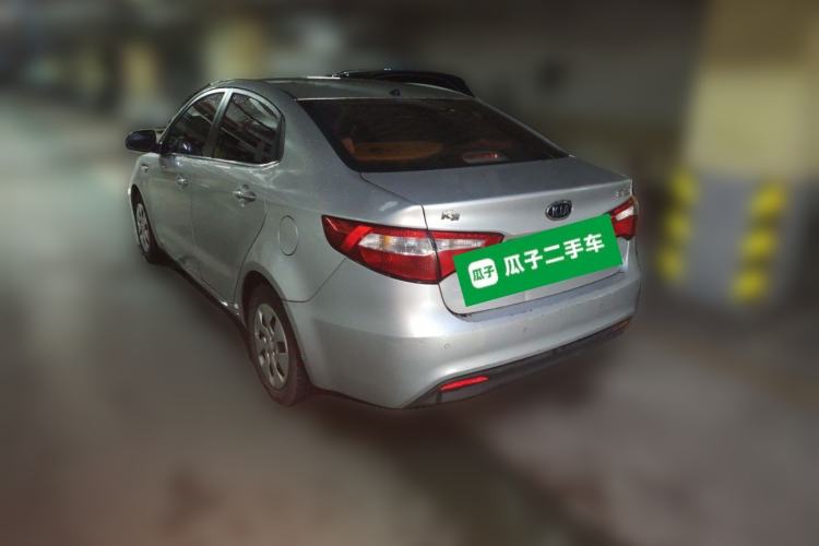 Used Kia K2 2011 Sedan 1.4L Automatic GLS Rear Left 45 Deg