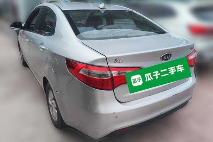Used Kia K2 2011 Sedan 1.4L Automatic GLS Rear Left 45 Deg
