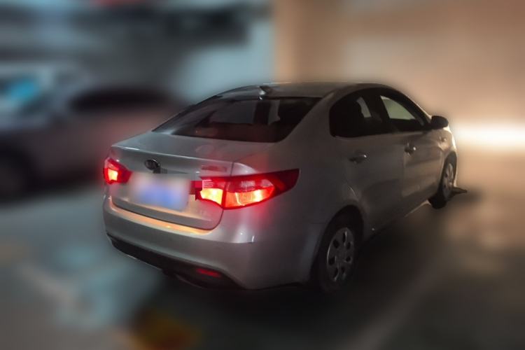 Used Kia K2 2011 Sedan 1.4L Automatic GLS Rear Right 45 Deg
