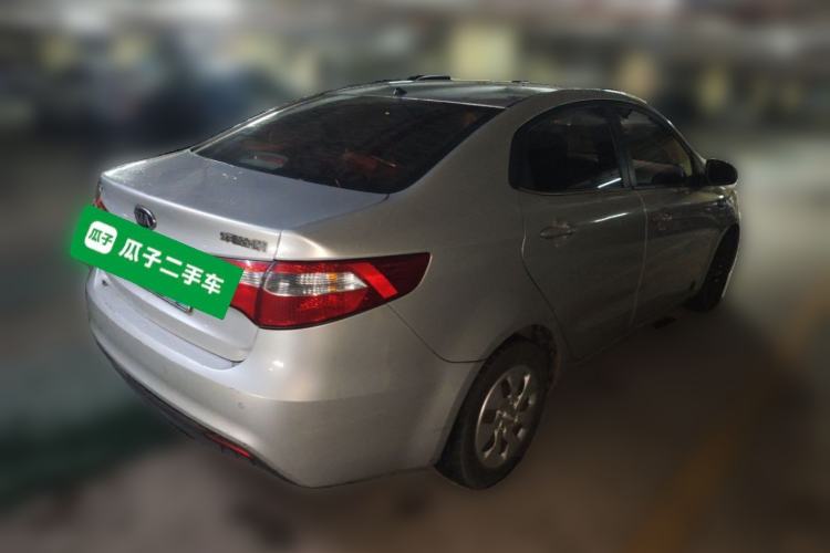 Used Kia K2 2011 Sedan 1.4L Automatic GLS Rear Right 45 Deg