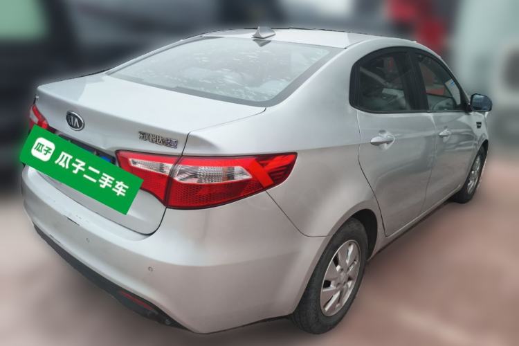 Used Kia K2 2011 Sedan 1.4L Automatic GLS Rear Right 45 Deg
