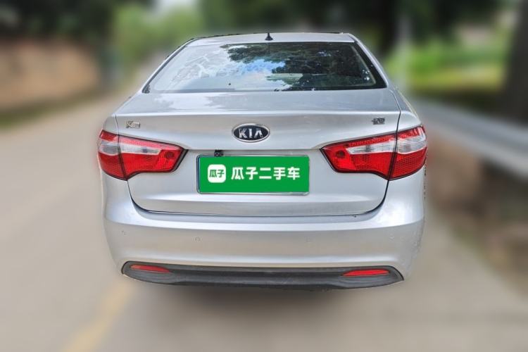 Used Kia K2 2011 Sedan 1.6L Automatic Transmission Premium Rear