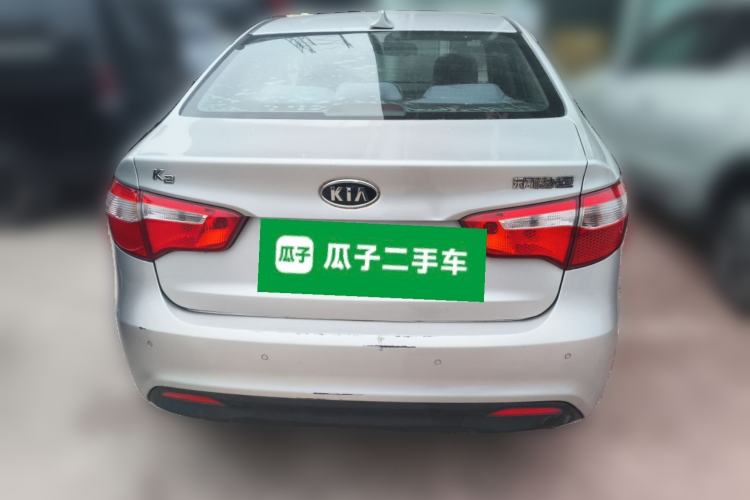Used Kia K2 2011 Sedan 1.4L Automatic GLS Rear
