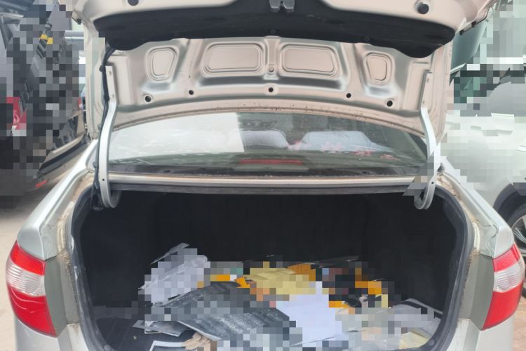 Used Kia K2 2011 Sedan 1.4L Automatic GLS Trunk