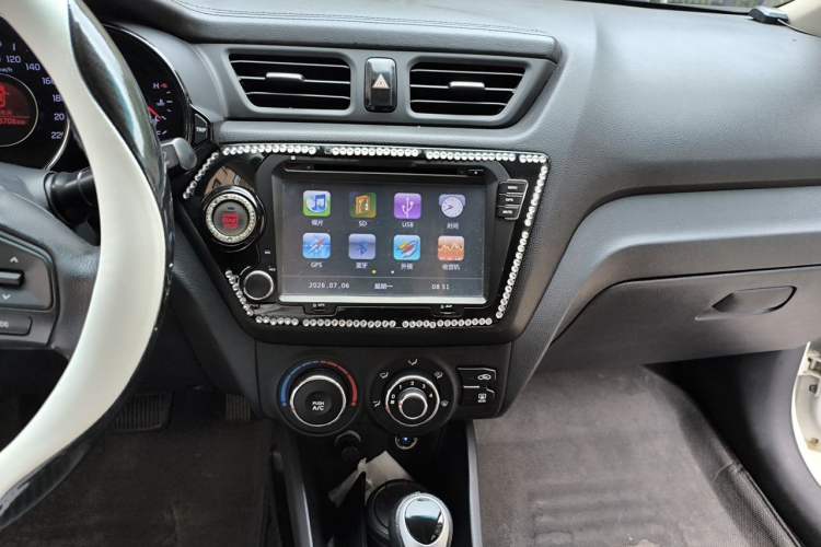 Used Kia K2 2011 Sedan 1.6L Automatic Transmission Premium Audio And AC Panel