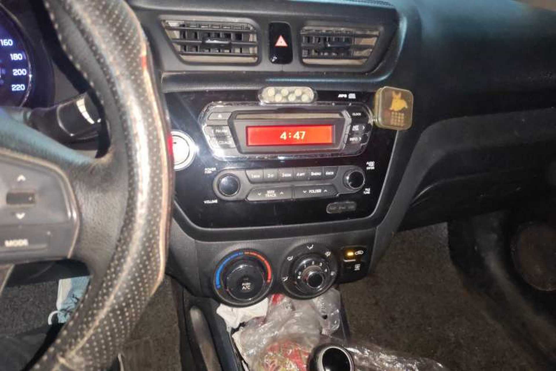 Used Kia K2 2011 Sedan 1.6L Automatic Transmission Premium Audio And AC Panel