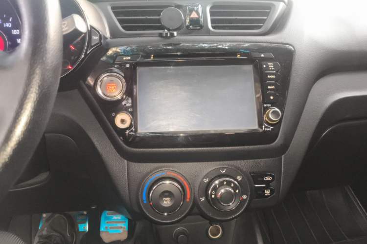 Used Kia K2 2011 Sedan 1.6L Automatic Transmission Premium Audio And AC Panel