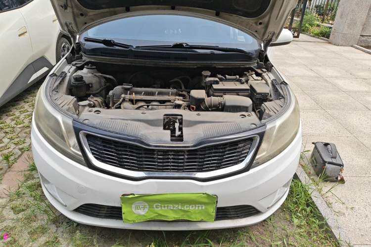 Used Kia K2 2011 Sedan 1.4L Automatic GLS Engine Bay
