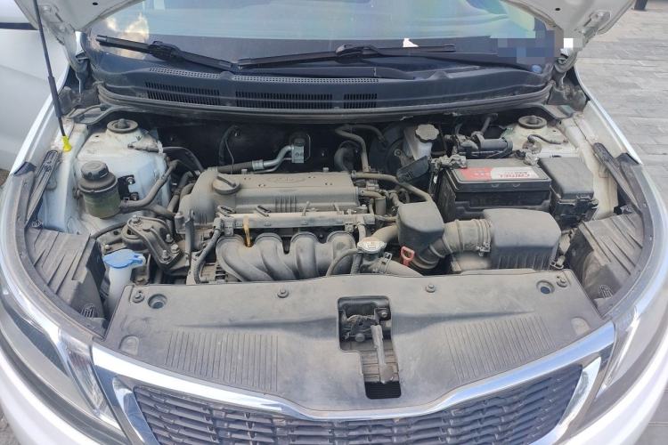 Used Kia K2 2011 Sedan 1.4L Automatic GLS Engine Bay