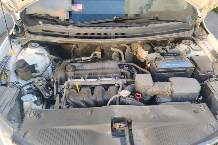 Used Kia K2 2011 Sedan 1.6L Automatic Transmission Premium Engine Bay