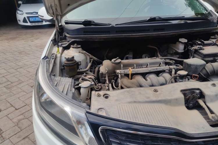 Used Kia K2 2011 Sedan 1.6L Automatic Transmission Premium Engine Bay Right