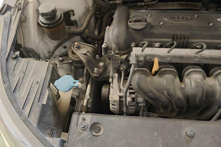 Used Kia K2 2011 Sedan 1.4L Automatic GLS Engine Bay Right
