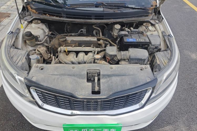 Used Kia K2 2011 Sedan 1.6L Automatic Transmission Premium Engine Bay