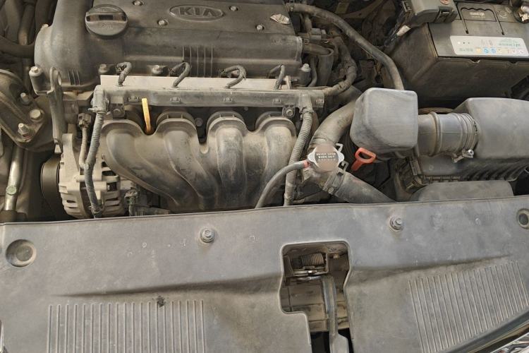 Used Kia K2 2011 Sedan 1.4L Automatic GLS Engine Bay