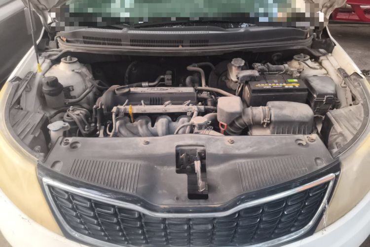 Used Kia K2 2011 Sedan 1.6L Automatic Transmission Premium Engine Bay
