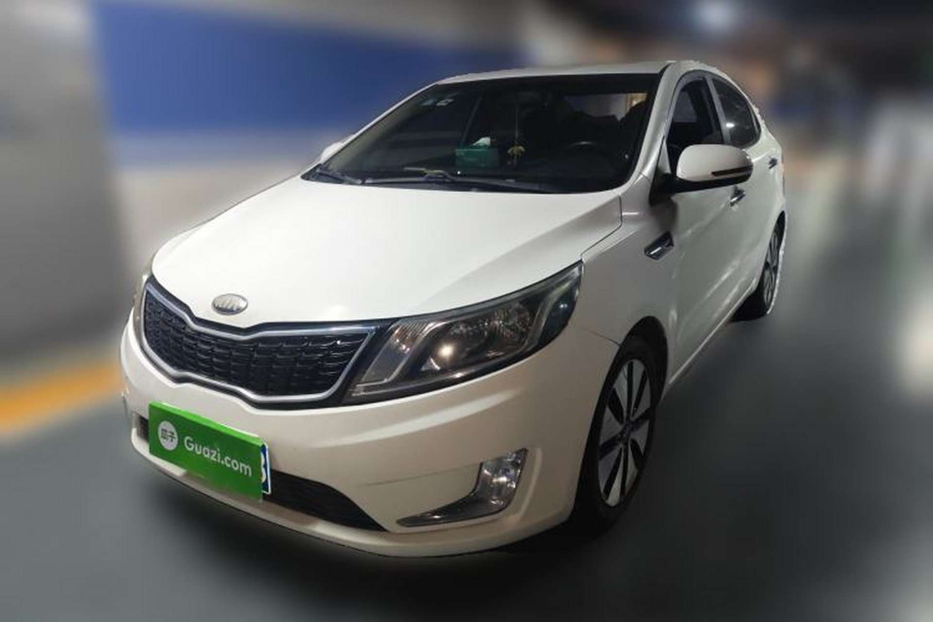 Used Kia K2 2011 Sedan 1.6L Automatic Transmission Premium Front Left 45 Deg