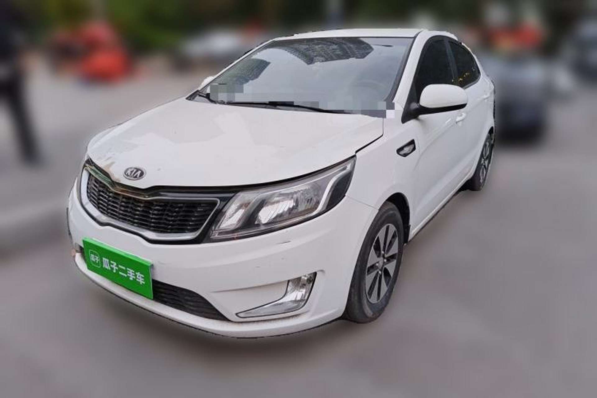 Used Kia K2 2011 Sedan 1.4L Automatic GLS Front Left 45 Deg