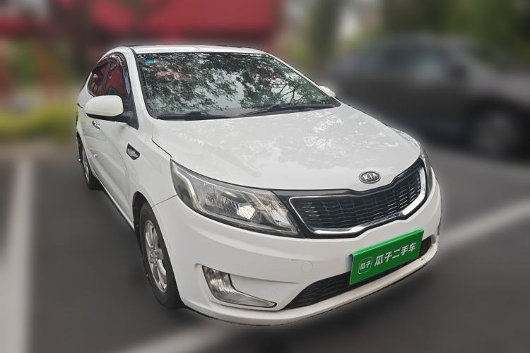Used Kia K2 2011 Sedan 1.4L Automatic GLS Front Right 45 Deg