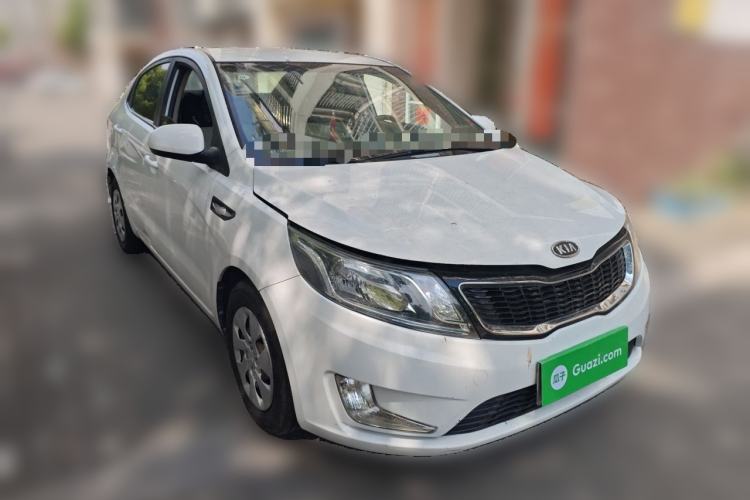 Used Kia K2 2011 Sedan 1.4L Automatic GLS Front Right 45 Deg