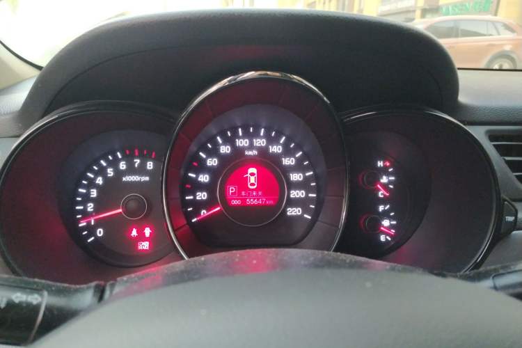 Used Kia K2 2011 Sedan 1.4L Automatic Top-Trim Instrument Cluster