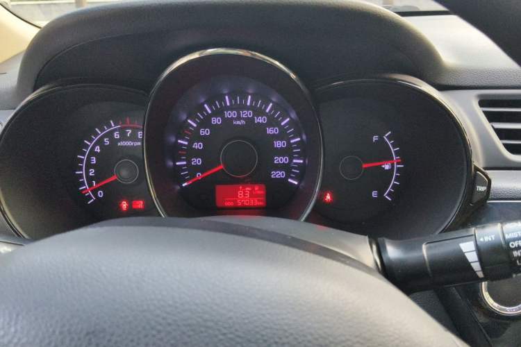 Used Kia K2 2011 Sedan 1.4L Manual Transmission GLS Instrument Cluster